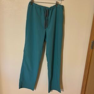 FIGS Men's Pisco™ Basic Scrub Pants Teal Technical Collection Size M